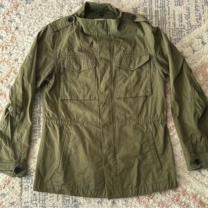 Men's Brooks Brothers Red Fleece Army Cargo Jacket - medium